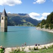 turm von graun im reschensee