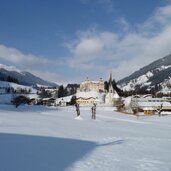 ratschings ridnaun ortschaft mareit winter racines ridanna localita mareta inverno