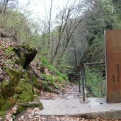 rastenbachklamm oberer einstieg