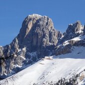 rosengarten koelner huette skigebiet carezza winter
