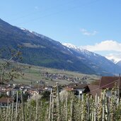naturns fruehling aussicht nach tschirland