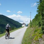 weg nach steinegg mtb radfahrer