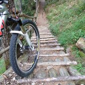 pfad w nach steinegg single trail bruecke