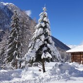 winterlandschaft bei wannserhof wans walten passeier