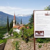 blick auf pfarrkirche burgstall