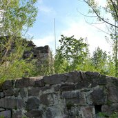 burgstall ehemalige burg von graf volkmar ruinen