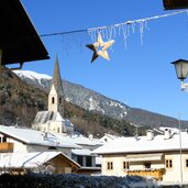 prad vinschgau ortsteil agums winter weihnachtsdekoration