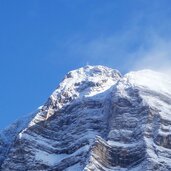 fanesgruppe winter zehnerkofel gipfel