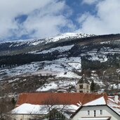 schluderns dorf winter