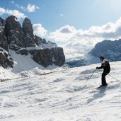 Skigebiet Sellaronda Sellarunde Groeden Colfosco