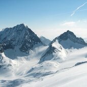 Schneebiger Nock Rein in Taufers Hochgall Wildgall