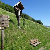 wegweiser wanderwege onach hoerschwang