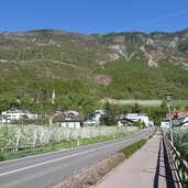 etschtal radweg bei burgstall