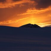 rodelausflug gampenalm villnoess winter