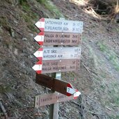 wanderweg freiberg richtung marzoner alm