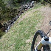 weg von marzoner alm almenweg nach tomberg a bike