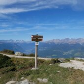 wegweiser rundweg corones