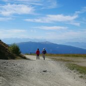 wanderer am kronplatz