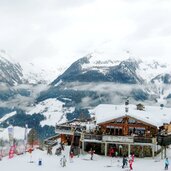 klausberg winter Vista sulla Kristall Alm e sulla Val Aurina