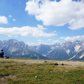 stoneman trail am karnischen kamm bei sillianer huette fr