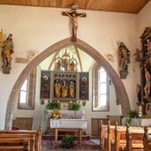 sankt kathrein kirche hafling innen altar