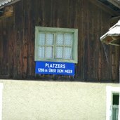 platzers schild