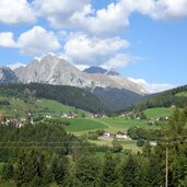 aussicht auf hafling dorf und oberdorf fr