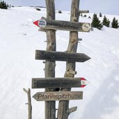 skigebiet plose schilder huetten