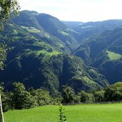 blick ueber sarntal richtung wangen am ritten