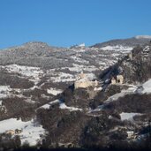 Trostburg Ried und Lajen Winter