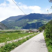 weg bei kematen in taufers