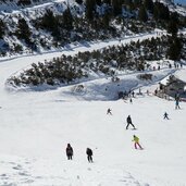 rittner horn winter personen skifahrer
