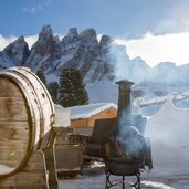 Villnoess Geisler Geisleralm Winter