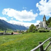 links st johann rechts st blasius kirche taufers im muenstertal