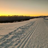 rodenecker alm winter sonnenuntergang