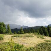 aussicht auf lutterkopf ueber rieserferner bis eisatz rudlhorn schlechtwetterfront fr