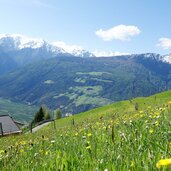 schlanders sonnenberg blick auf noerdersberg und vinschgau