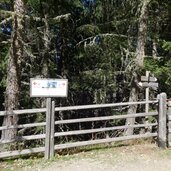 abzweigung weg naturnser am nach aschbach mtb radroute