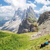 seceda fermeda tuerme mit fotograf