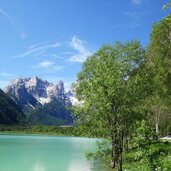 duerrensee lago di landro dahinter monte cristallo fr