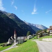 rein in taufers dorfansicht