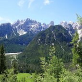 schluderbach und monte cristallo