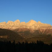 Rosengarten herbst abendrot enrosadira