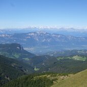 blick auf radein aldein kaltern ueberetsch mendel bis cembra fr