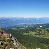 schwarzhorngrat aussicht auf regglberg mit aldein