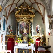 gais ortschaft muehlbach nothelfer kirche altar