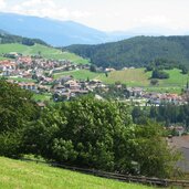 Blick von Margen auf Terenten