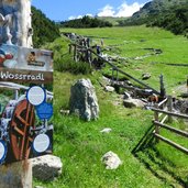 Urlesteig Sarntal Station Wasserrad