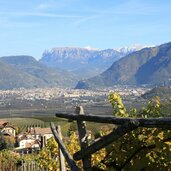 Eppan Herbst Bozen Schlern