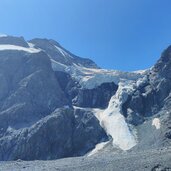 gletscherweg unterhalb der Gletscherzunge